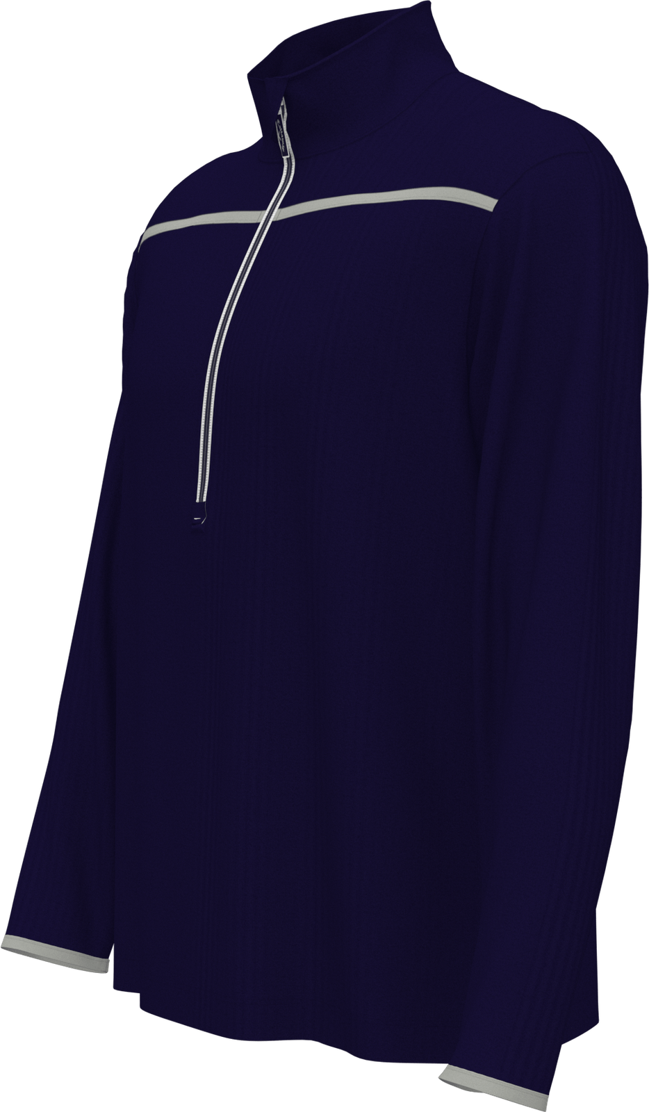 Callaway Golf Cgm502 1/4-zip Mock Performance Pullover - Peacoat