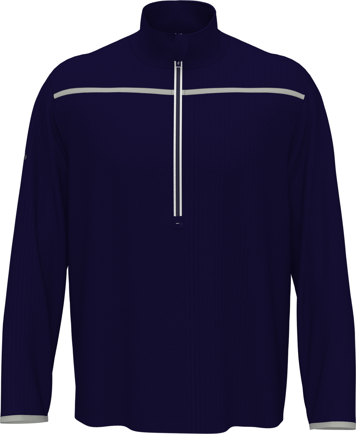Callaway Golf Cgm502 1/4-zip Mock Performance Pullover - Peacoat
