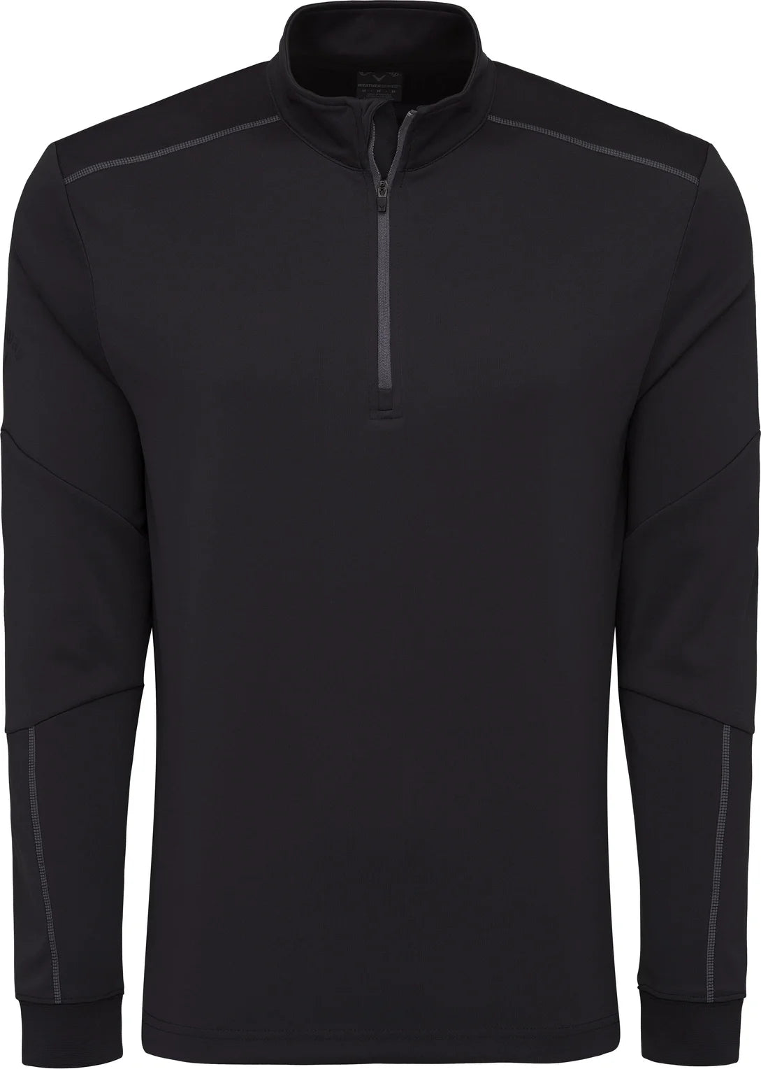 Callaway Golf Cgm540 Long Sleeve Opti-repel 1/4-zip Jacket - Black
