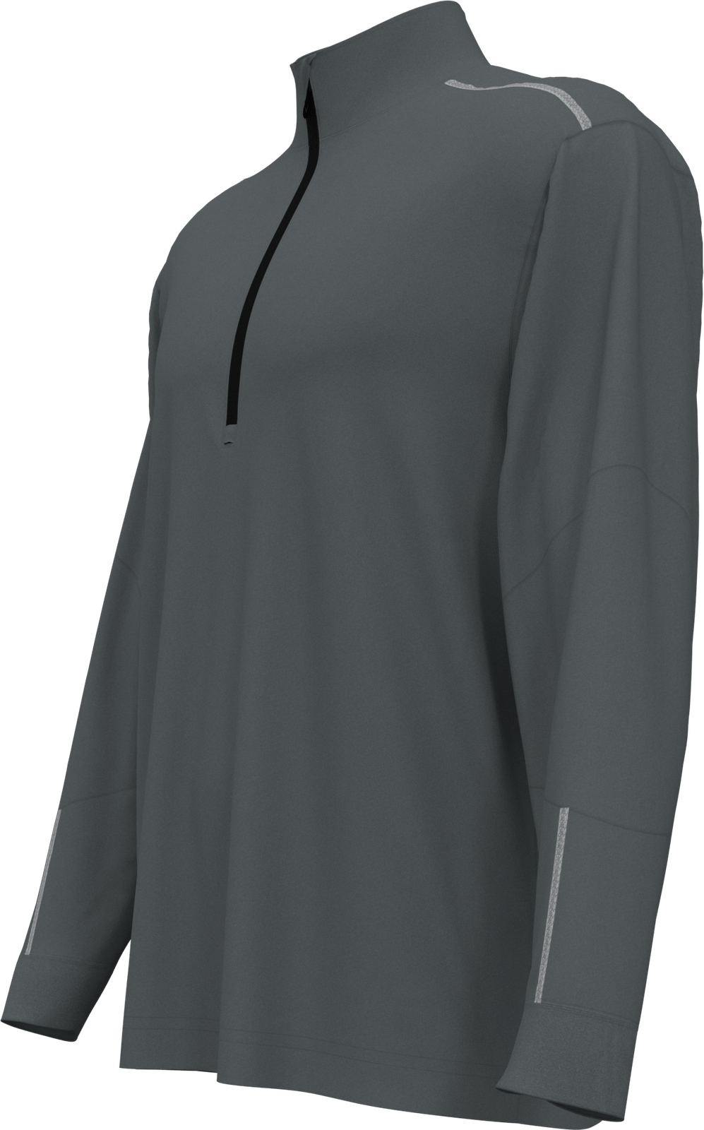 Callaway Golf Cgm540 Long Sleeve Opti-repel 1/4-zip Jacket - Iron Gate