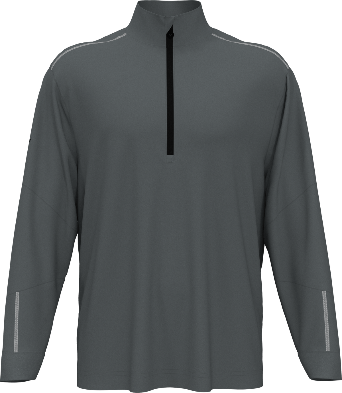 Callaway Golf Cgm540 Long Sleeve Opti-repel 1/4-zip Jacket - Iron Gate