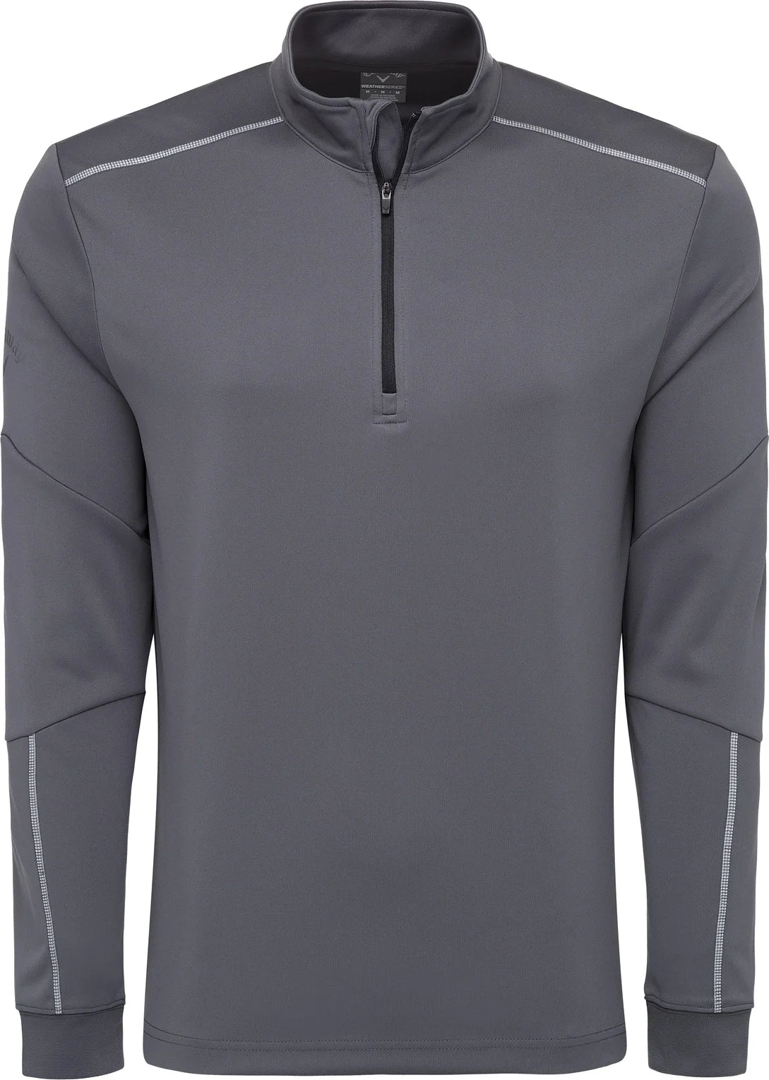 Callaway Golf Cgm540 Long Sleeve Opti-repel 1/4-zip Jacket - Iron Gate