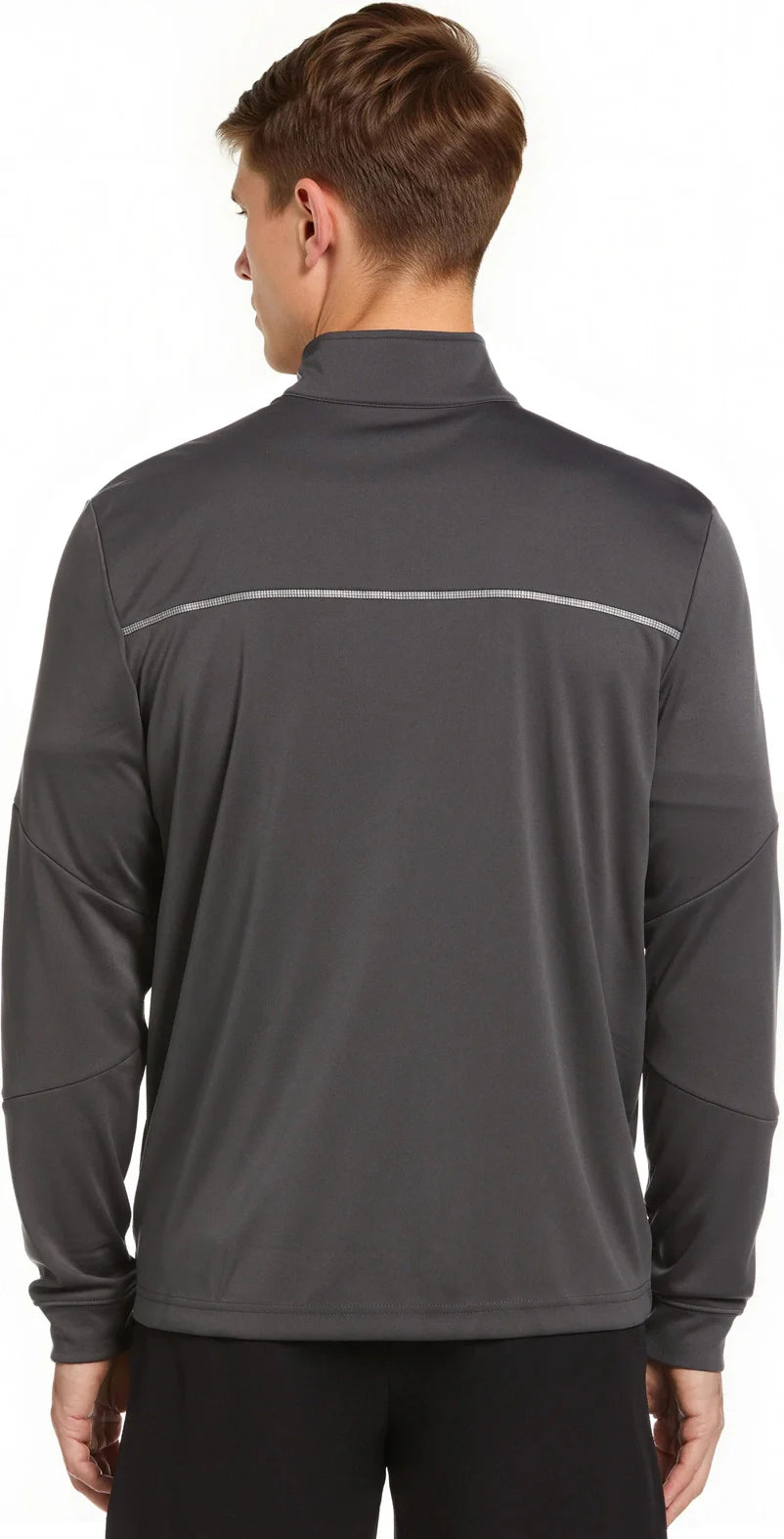 Callaway Golf Cgm540 Long Sleeve Opti-repel 1/4-zip Jacket - Iron Gate - Adult s
