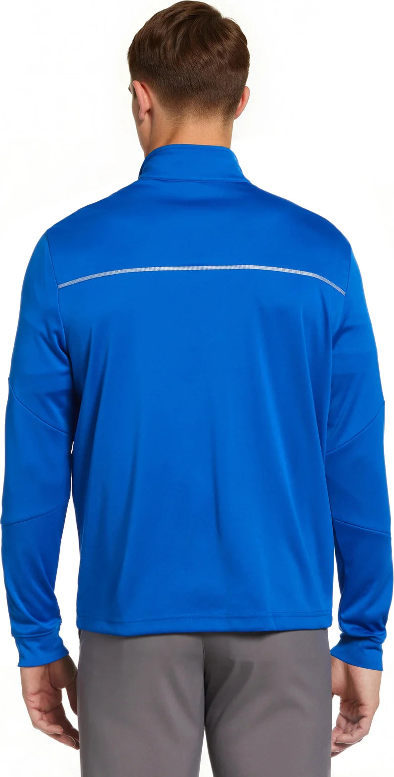Callaway Golf Cgm540 Long Sleeve Opti-repel 1/4-zip Jacket - Magnetic Blue - Adult s