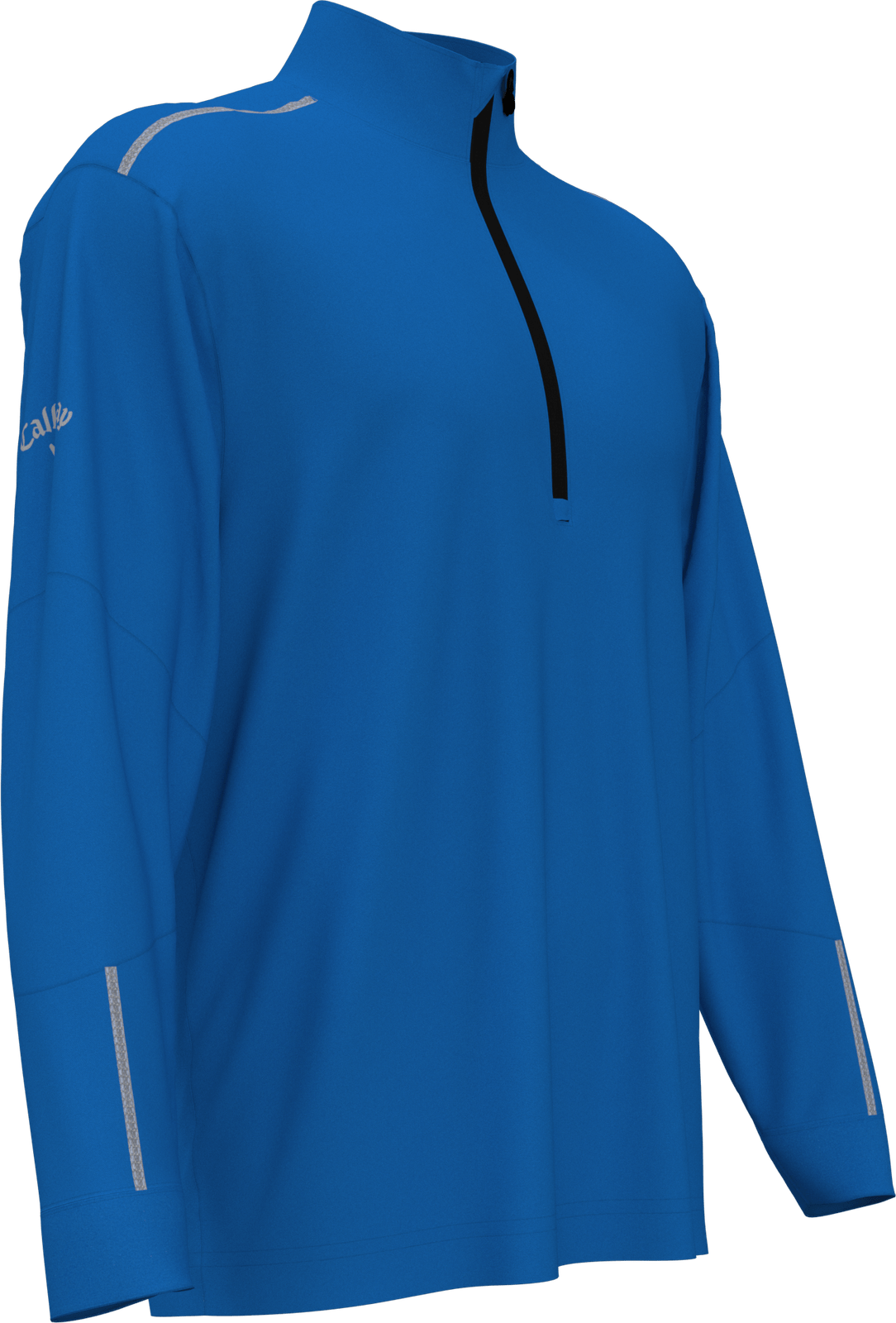 Callaway Golf Cgm540 Long Sleeve Opti-repel 1/4-zip Jacket - Magnetic Blue