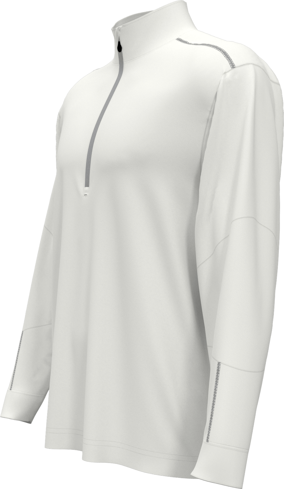 Callaway Golf Cgm540 Long Sleeve Opti-repel 1/4-zip Jacket - White