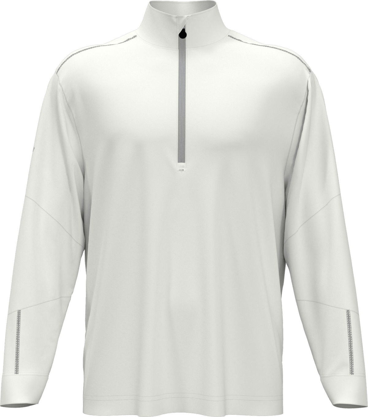 Callaway Golf Cgm540 Long Sleeve Opti-repel 1/4-zip Jacket - White