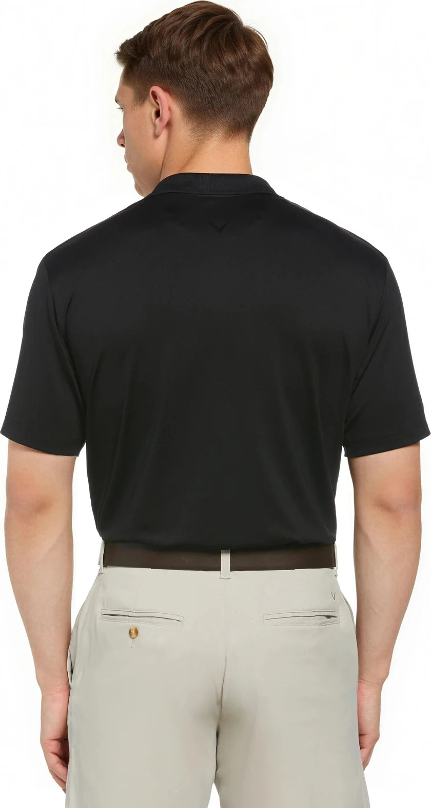 Callaway Golf Cgm550 Solid Stretch Polo - Black - Adult s
