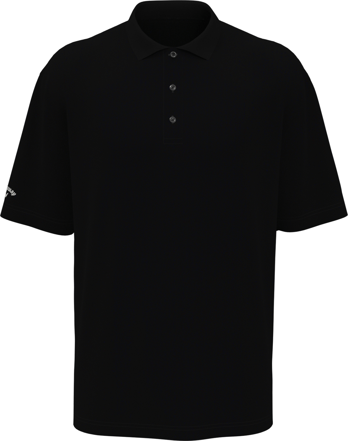 Callaway Golf Cgm550 Solid Stretch Polo - Black