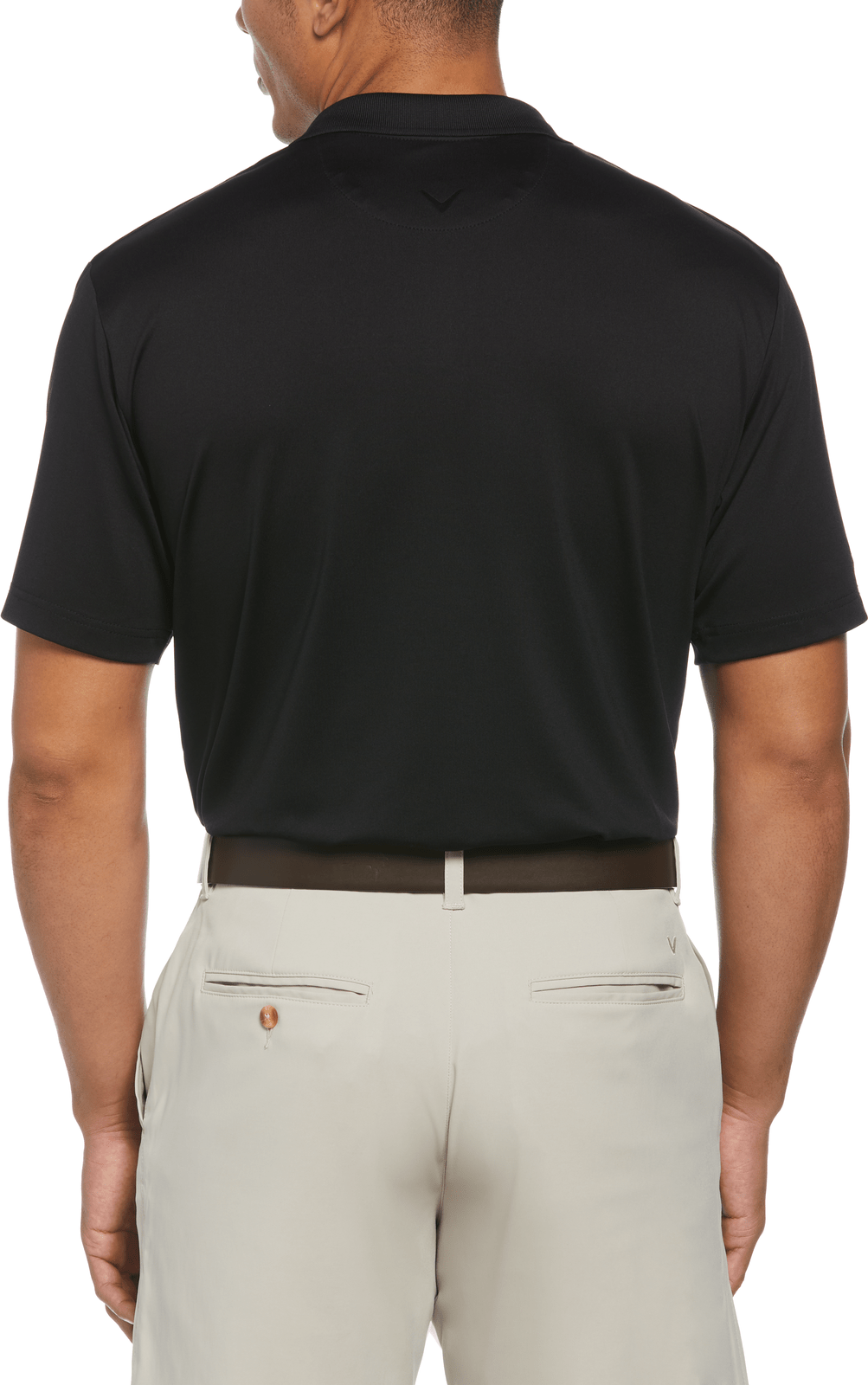 Callaway Golf Cgm550 Solid Stretch Polo - Black
