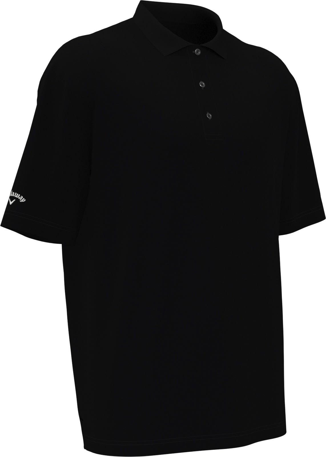 Callaway Golf Cgm550 Solid Stretch Polo - Black