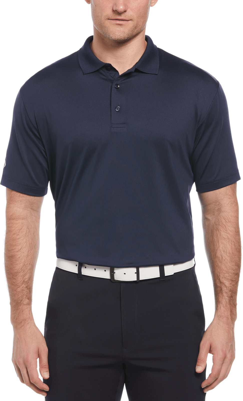 Callaway Golf Cgm550 Solid Stretch Polo - Peacoat
