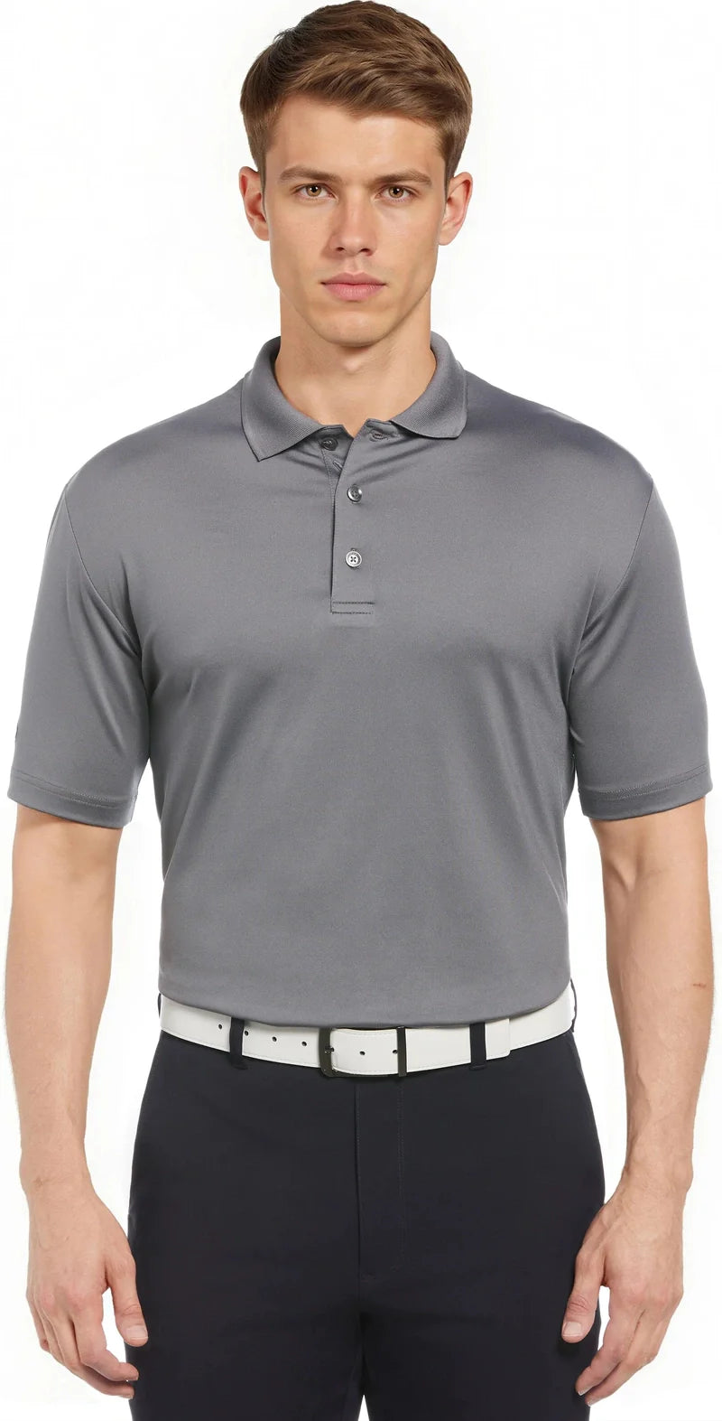 Callaway Golf Cgm550 Solid Stretch Polo - Quiet Shade - Adult s