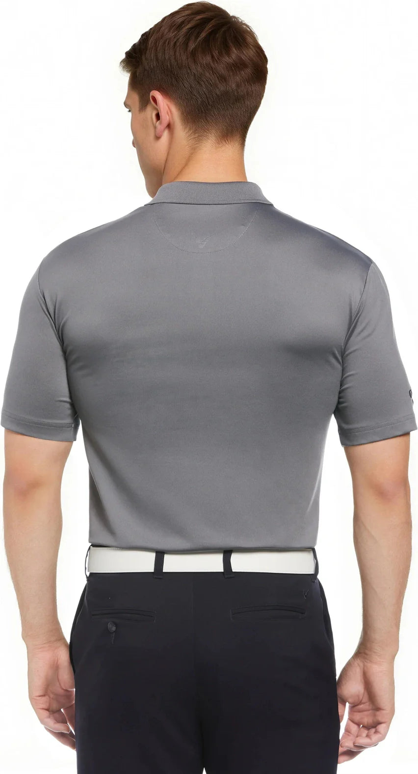 Callaway Golf Cgm550 Solid Stretch Polo - Quiet Shade - Adult s