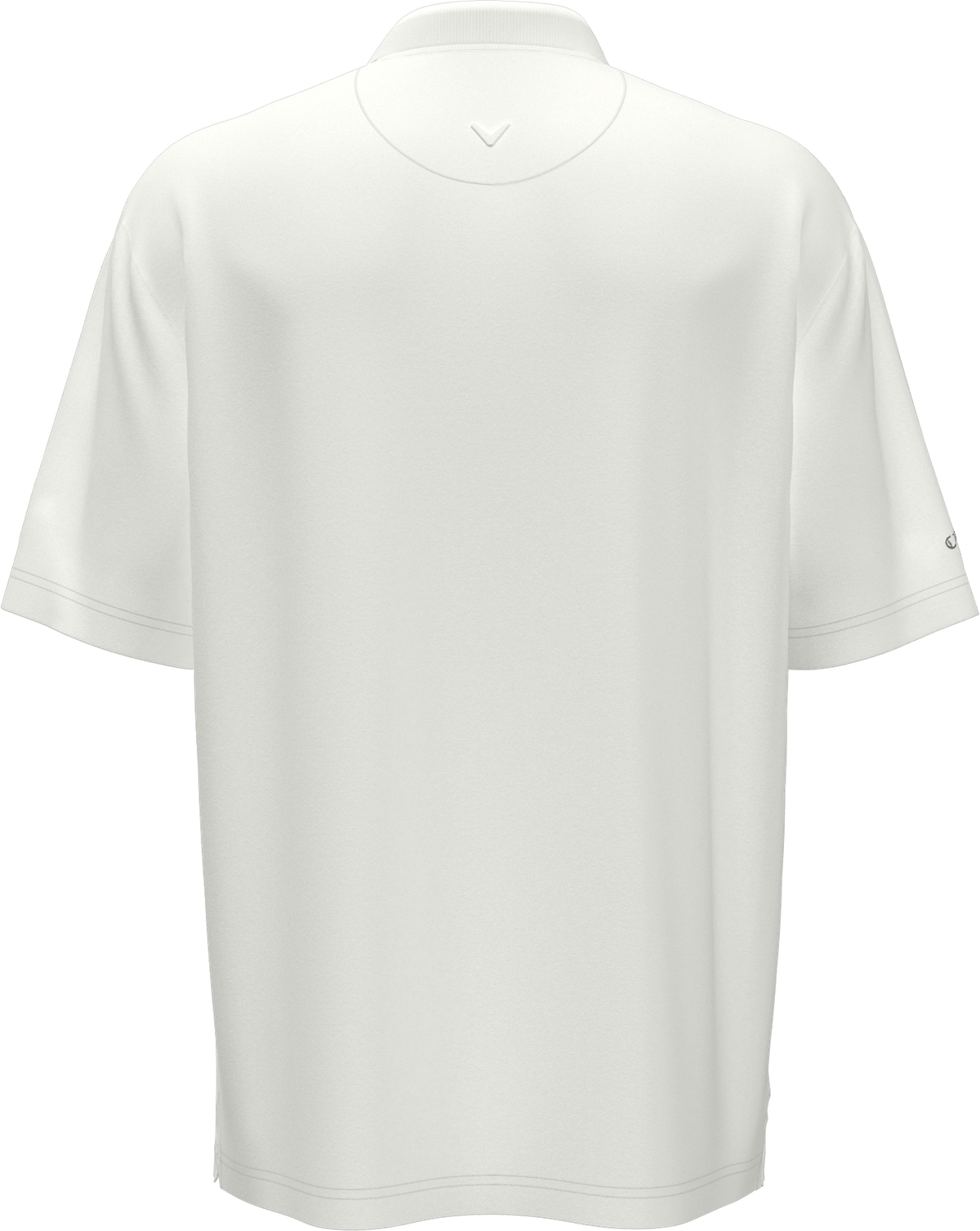 Callaway Golf Cgm550 Solid Stretch Polo - White