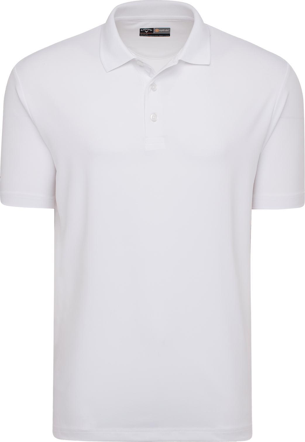 Callaway Golf Cgm550 Solid Stretch Polo - White