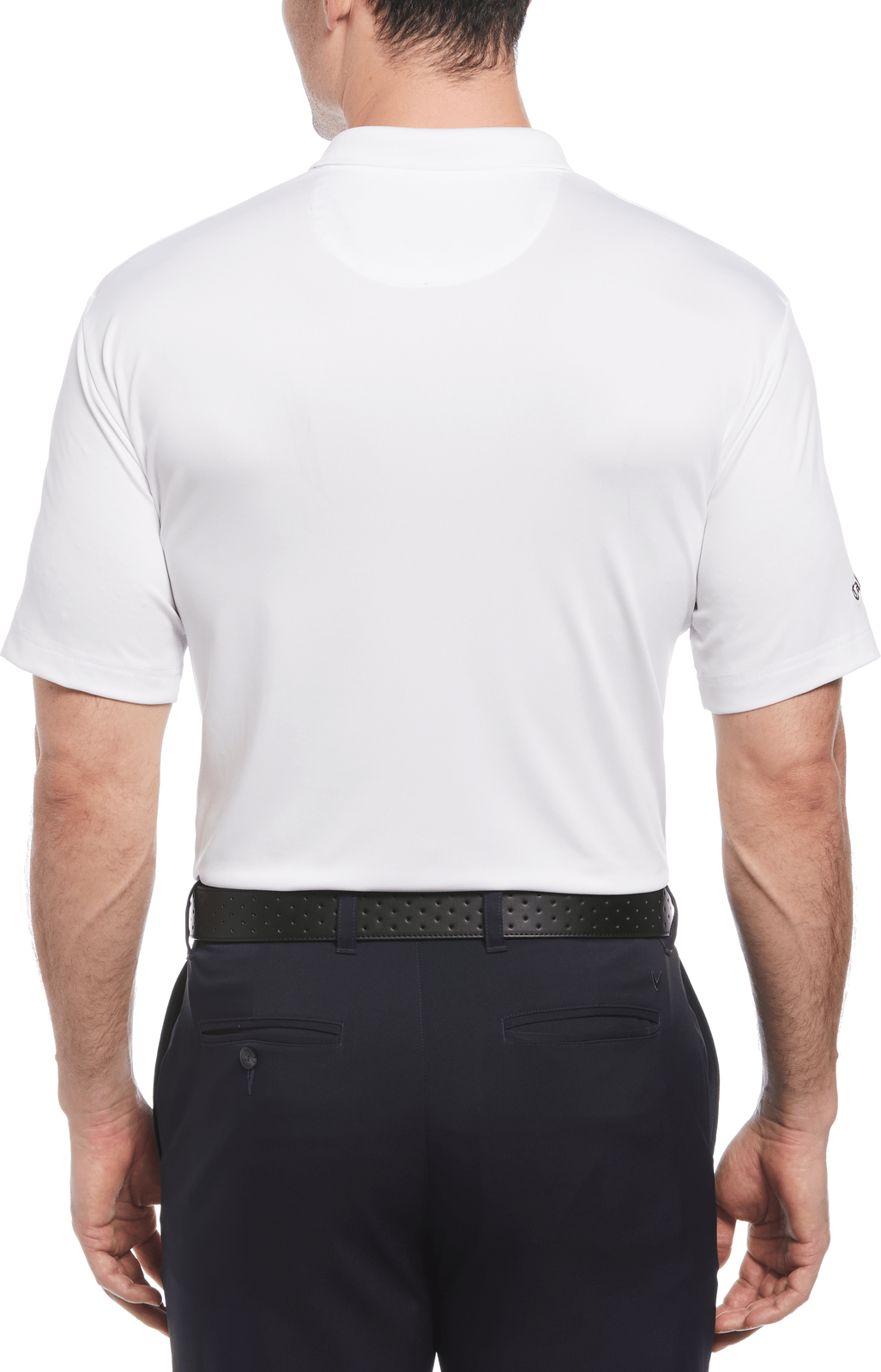 Callaway Golf Cgm550 Solid Stretch Polo - White