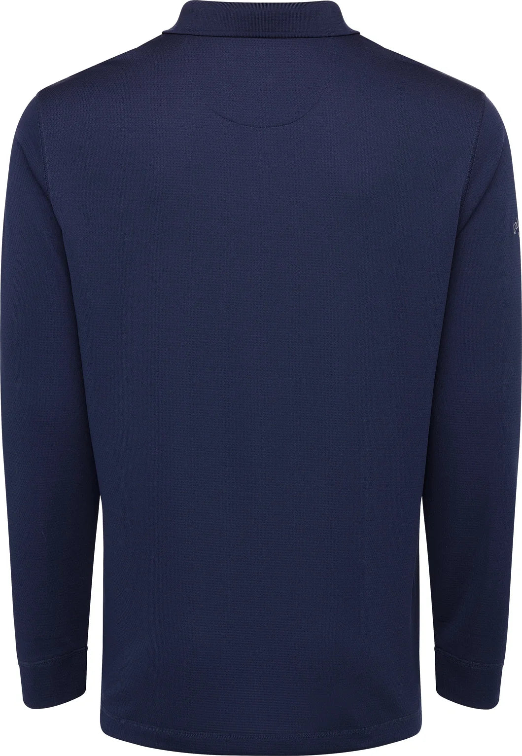 Callaway Golf Cgm670 Solid Long Sleeve Polo - Peacoat