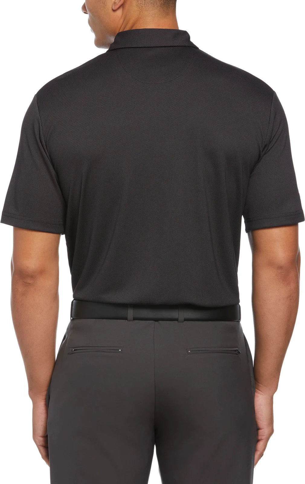 Callaway Golf Cgm692 Men’s Cooling Birdseye Polo - Black