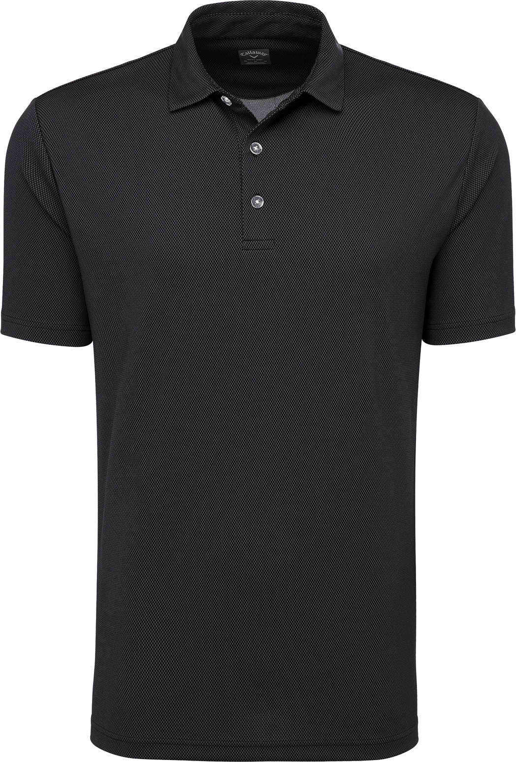 Callaway Golf Cgm692 Men’s Cooling Birdseye Polo - Black
