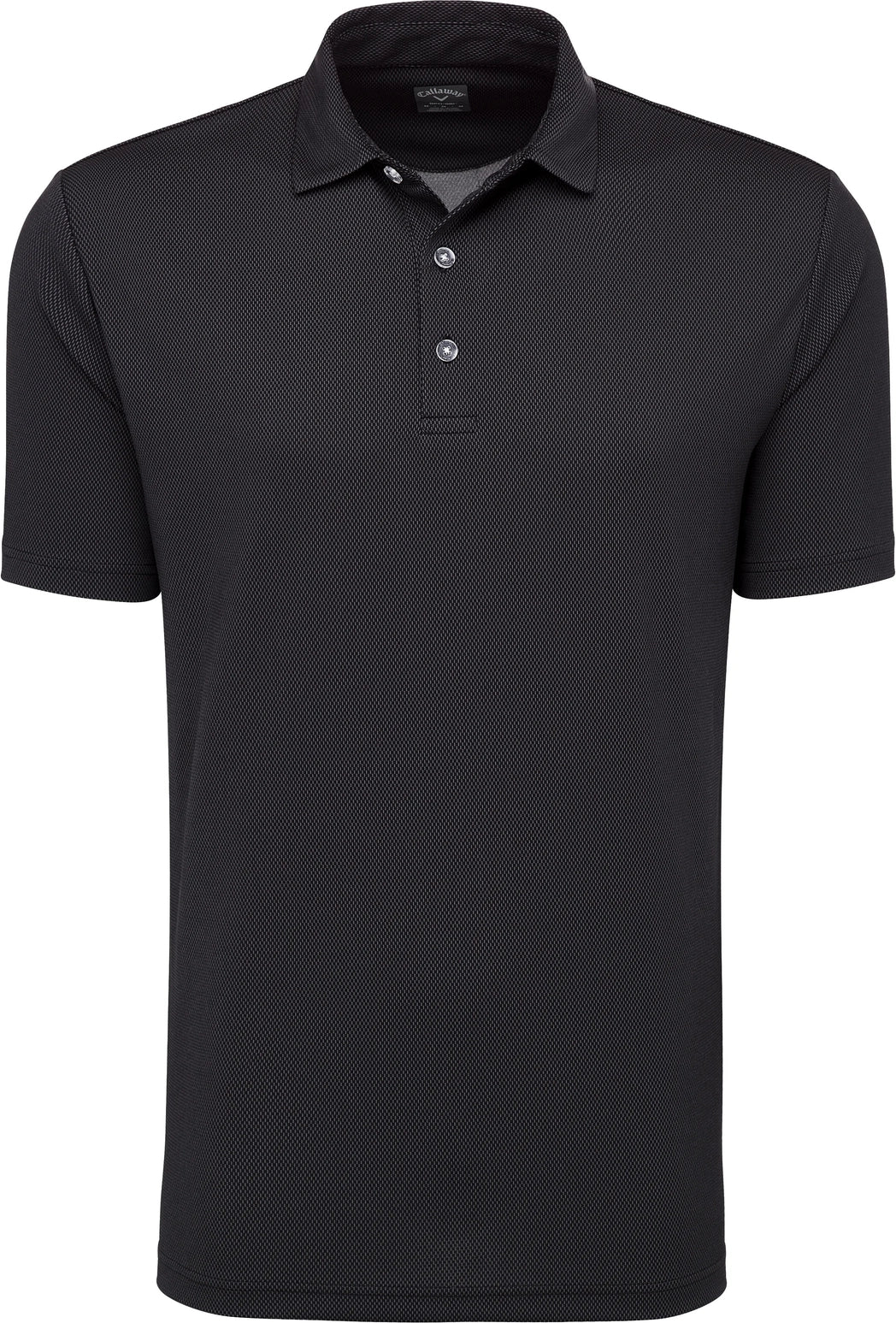 Callaway Golf Cgm692 Men’s Cooling Birdseye Polo - Black