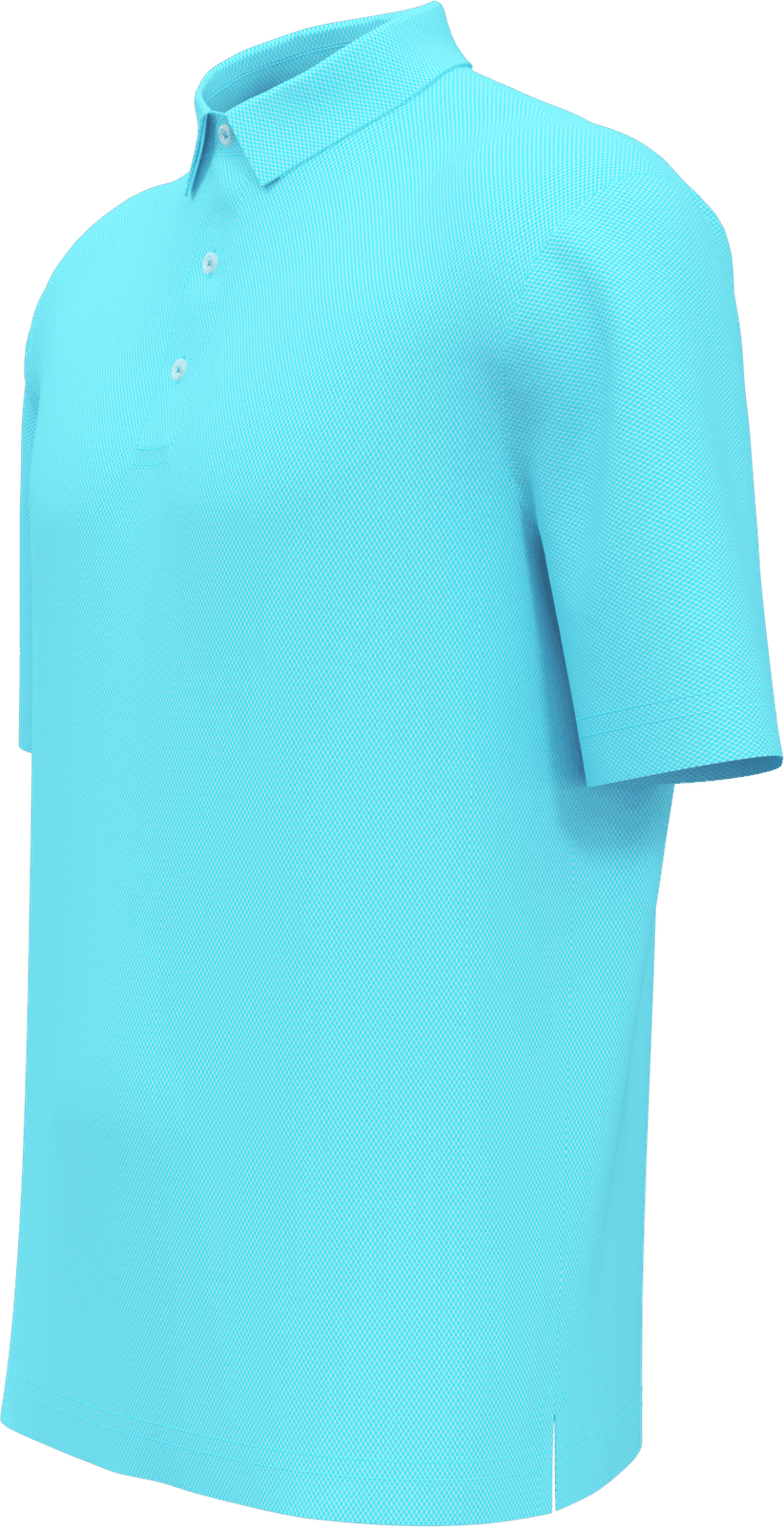 Callaway Golf Cgm692 Men’s Cooling Birdseye Polo - Blue Atoll