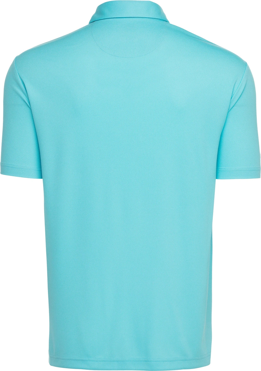 Callaway Golf Cgm692 Men’s Cooling Birdseye Polo - Blue Atoll