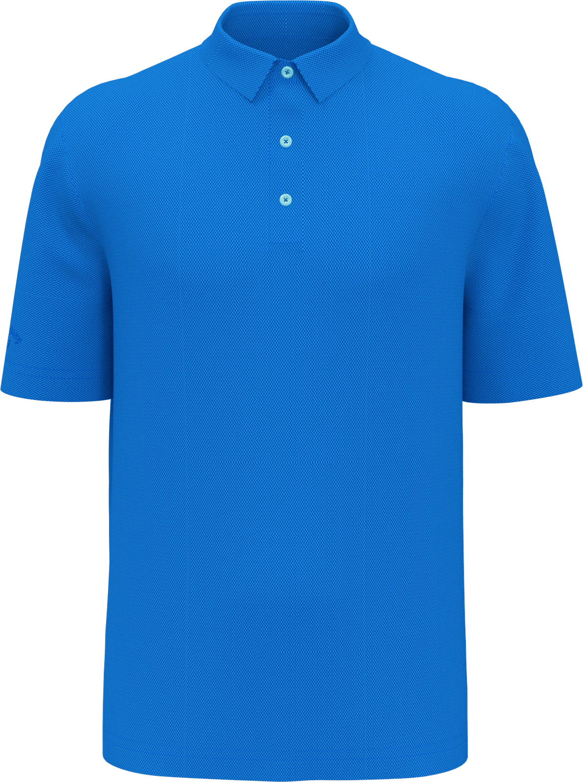 Callaway Golf Cgm692 Men’s Cooling Birdseye Polo - Magnetic Blue