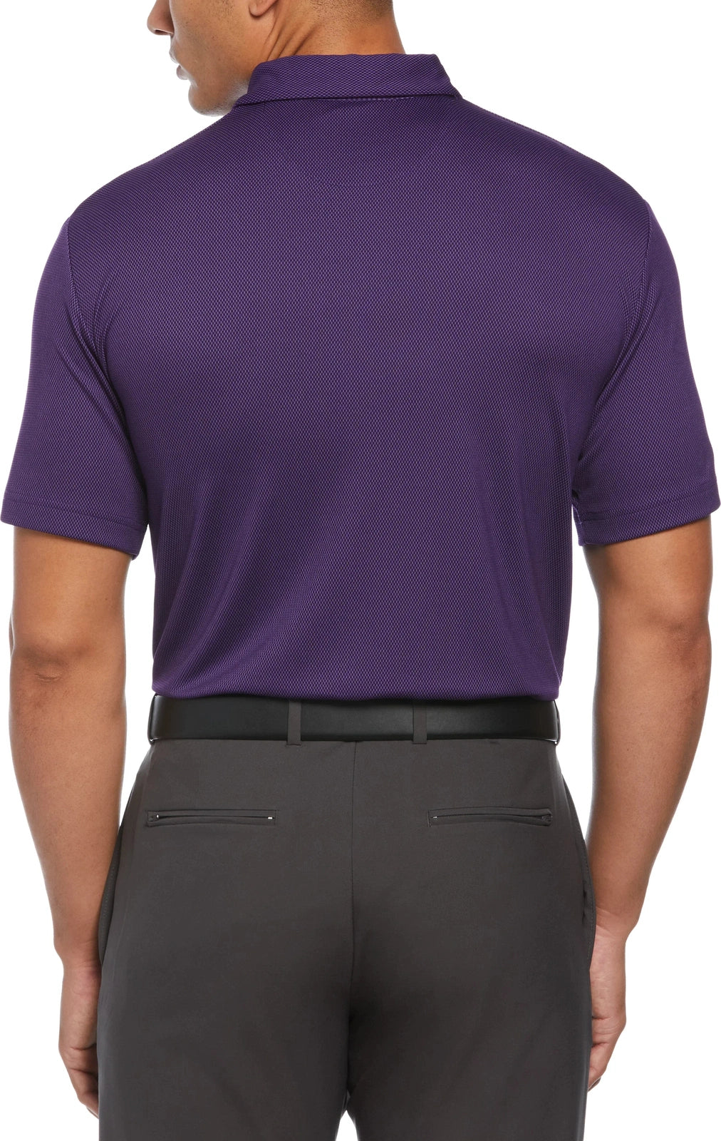 Callaway Golf Cgm692 Men’s Cooling Birdseye Polo - Parachute Purple