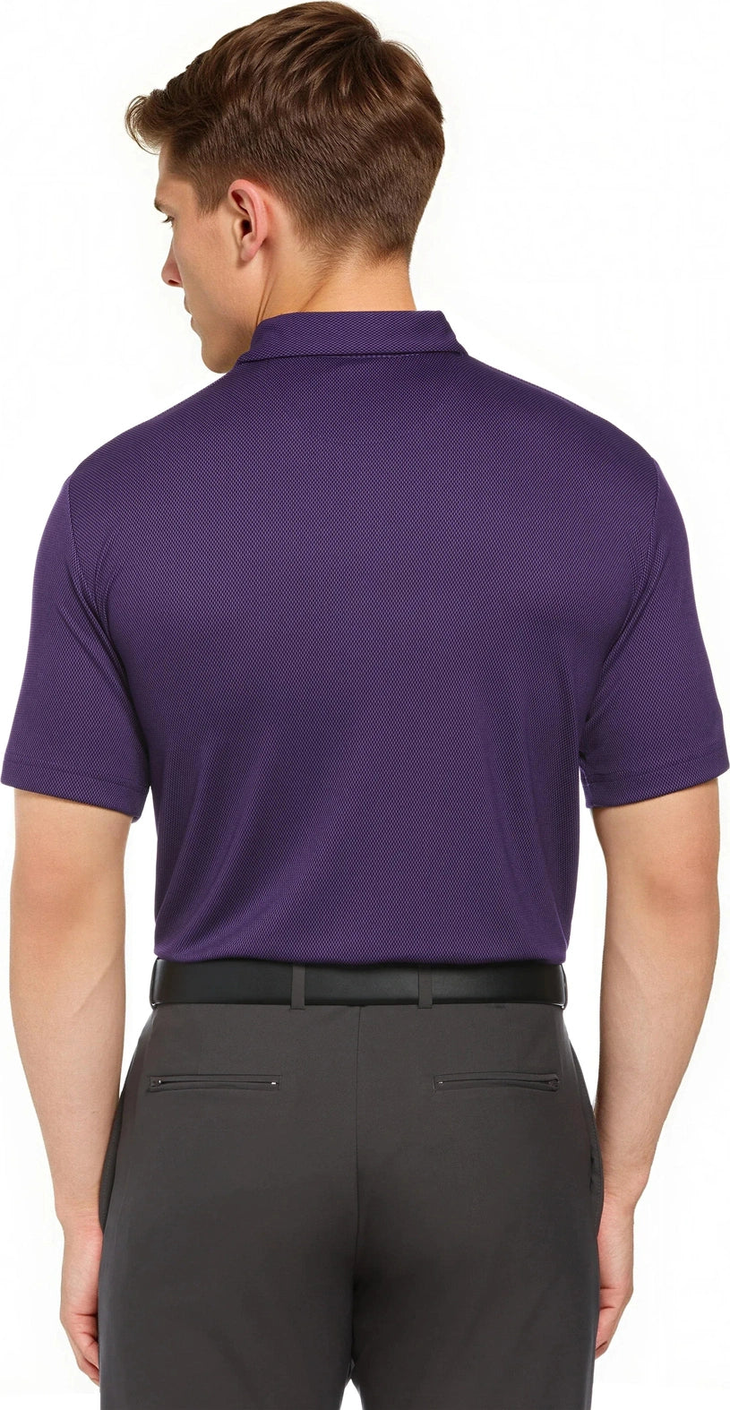Callaway Golf Cgm692 Men’s Cooling Birdseye Polo - Parachute Purple - Adult s