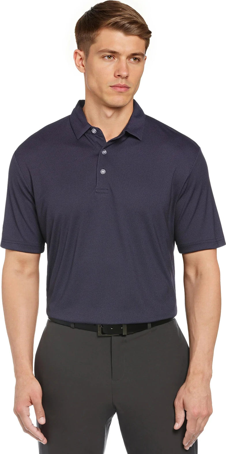 Callaway Golf Cgm692 Men’s Cooling Birdseye Polo - Peacoat - Adult s