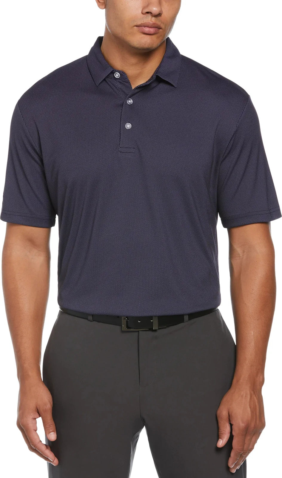 Callaway Golf Cgm692 Men’s Cooling Birdseye Polo - Peacoat