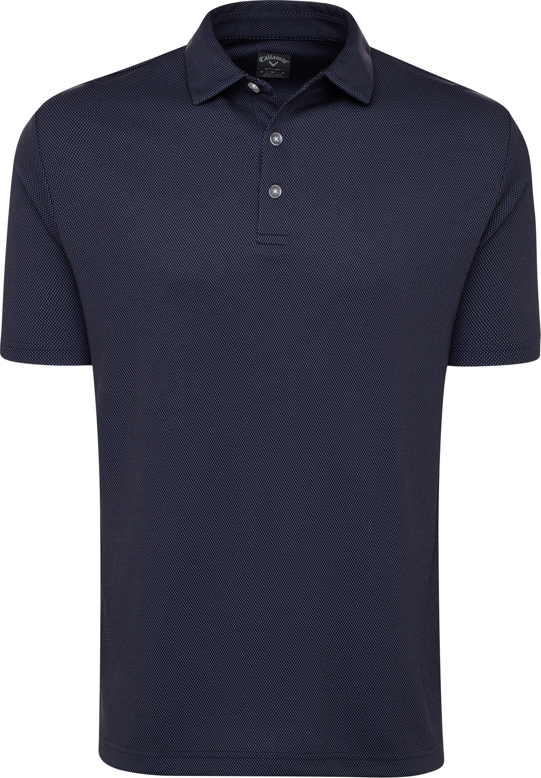 Callaway Golf Cgm692 Men’s Cooling Birdseye Polo - Peacoat