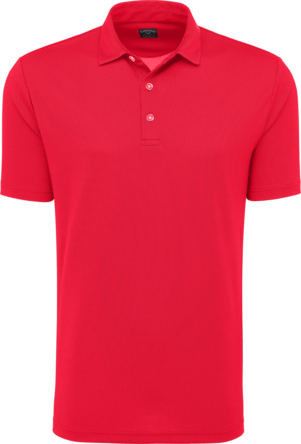 Callaway Golf Cgm692 Men’s Cooling Birdseye Polo - Salsa