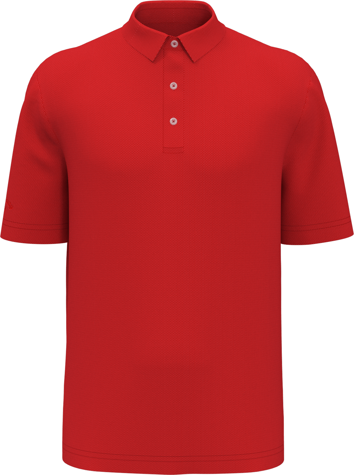 Callaway Golf Cgm692 Men’s Cooling Birdseye Polo - Salsa