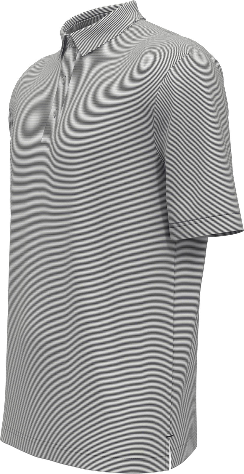 Callaway Golf Cgm711 Short Sleeve Fine Line Stripe Polo - Peacoat White