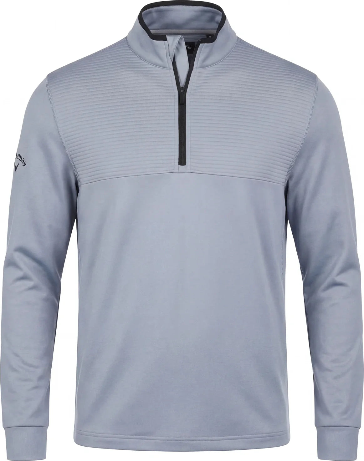 Callaway Golf Cgm715 Long Sleeve Ottoman Fleece 1/4 Zip Pullover Sweater - Tradewinds