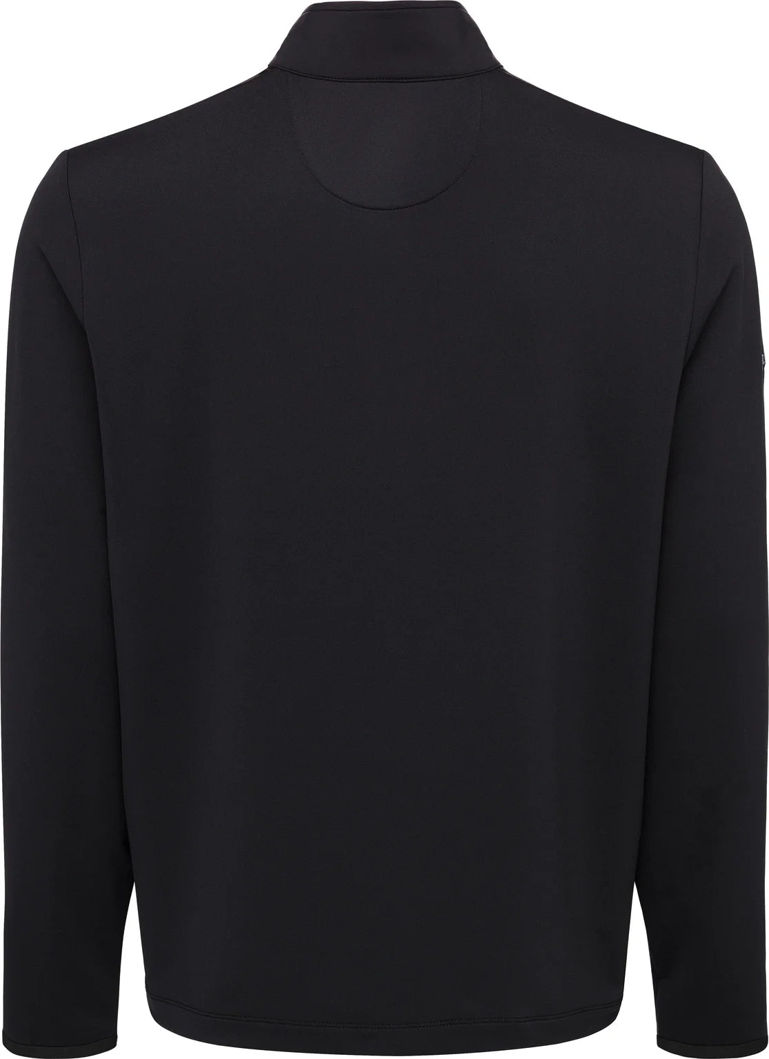 Callaway Golf Cgm715 Long Sleeve Ottoman Fleece 1/4 Zip Pullover Sweater - Black