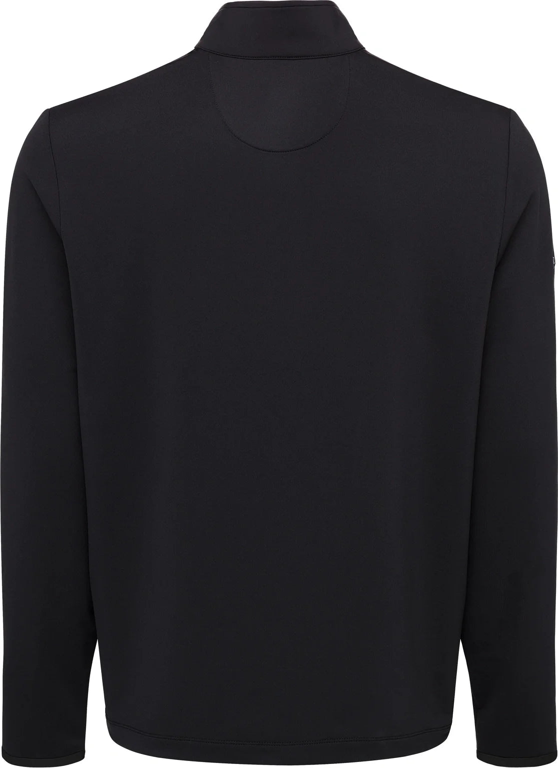 Callaway Golf Cgm715 Long Sleeve Ottoman Fleece 1/4 Zip Pullover Sweater - Black