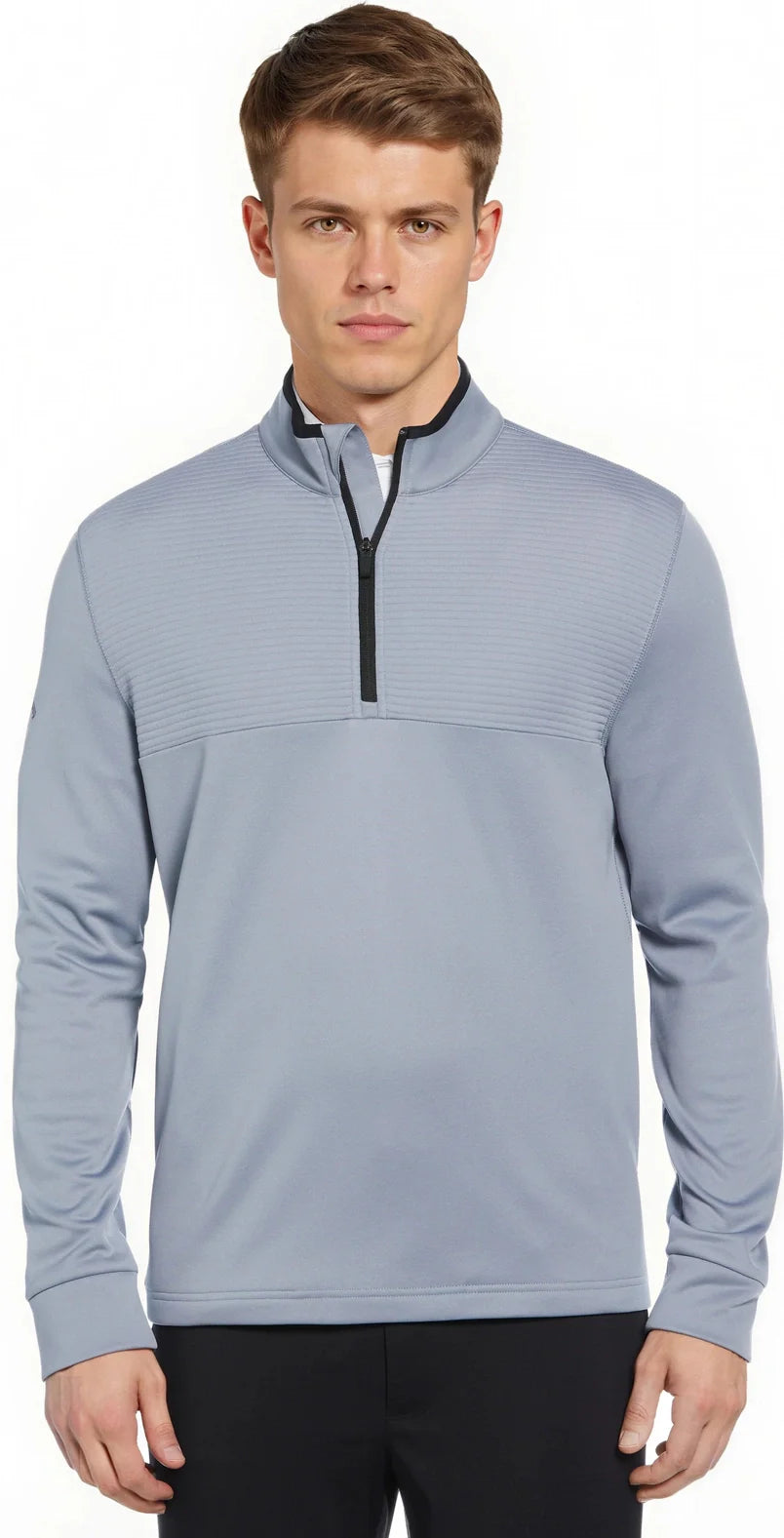 Callaway Golf Cgm715 Long Sleeve Ottoman Fleece 1/4 Zip Pullover Sweater - Tradewinds - Adult s