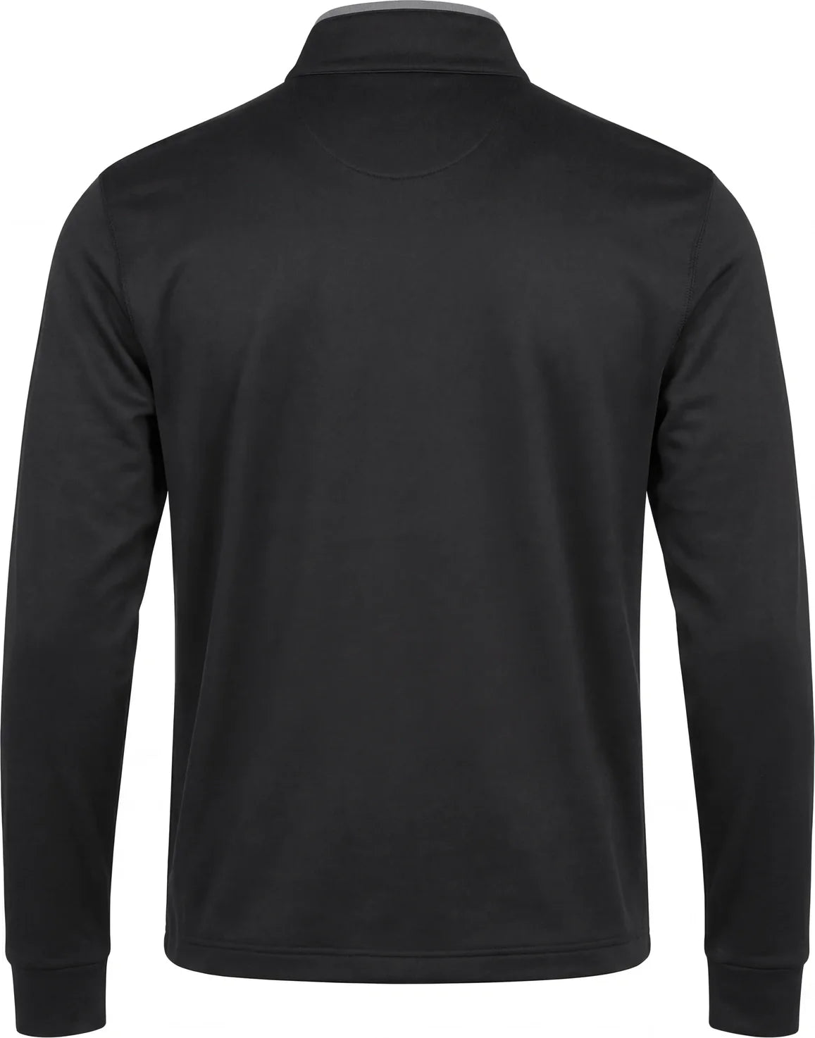Callaway Golf Cgm715 Long Sleeve Ottoman Fleece 1/4 Zip Pullover Sweater - Black