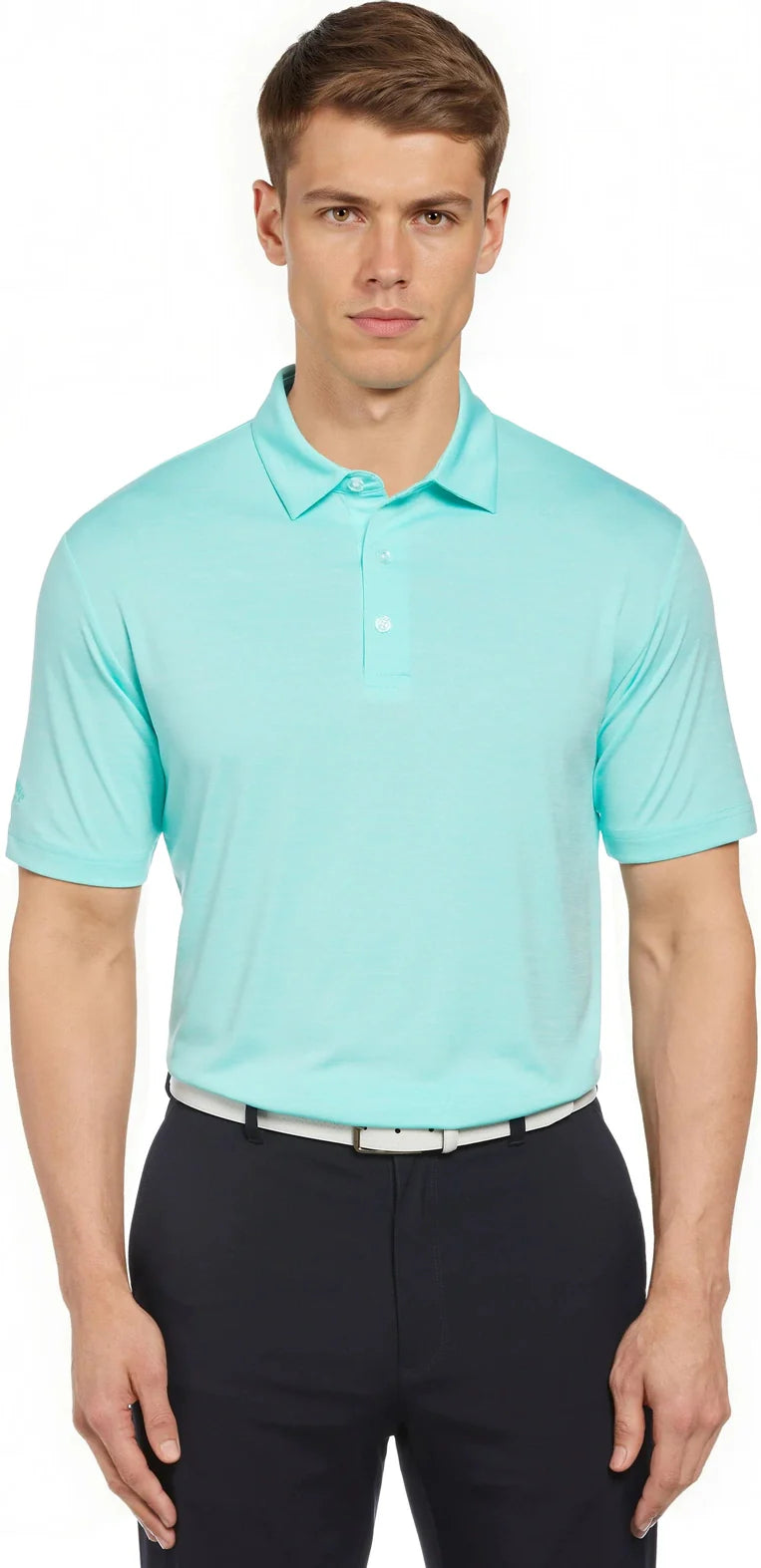 Callaway Golf Cgm737 Broken Strpe Polo - Aruba Blue - Adult s