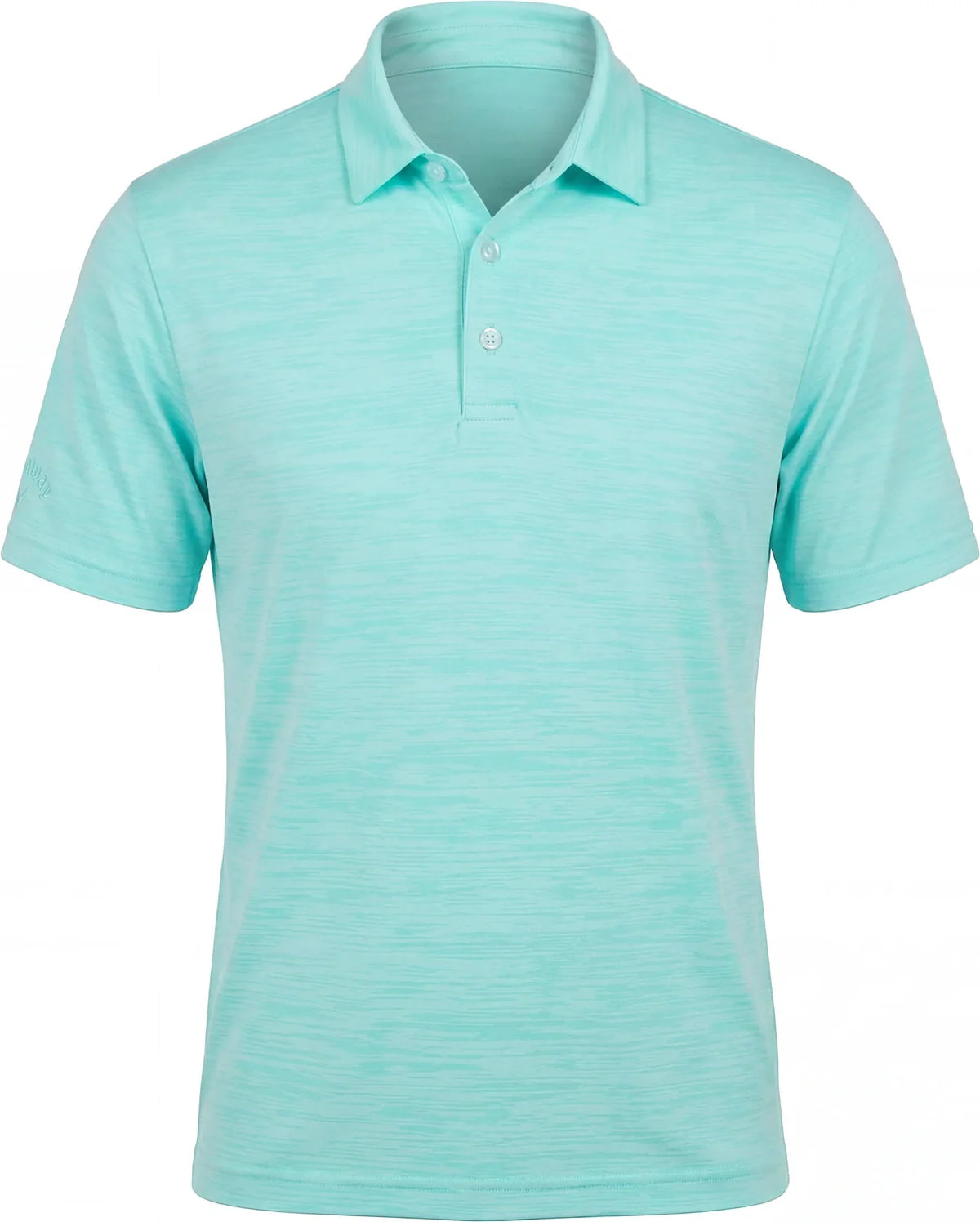 Callaway Golf Cgm737 Broken Strpe Polo - Aruba Blue