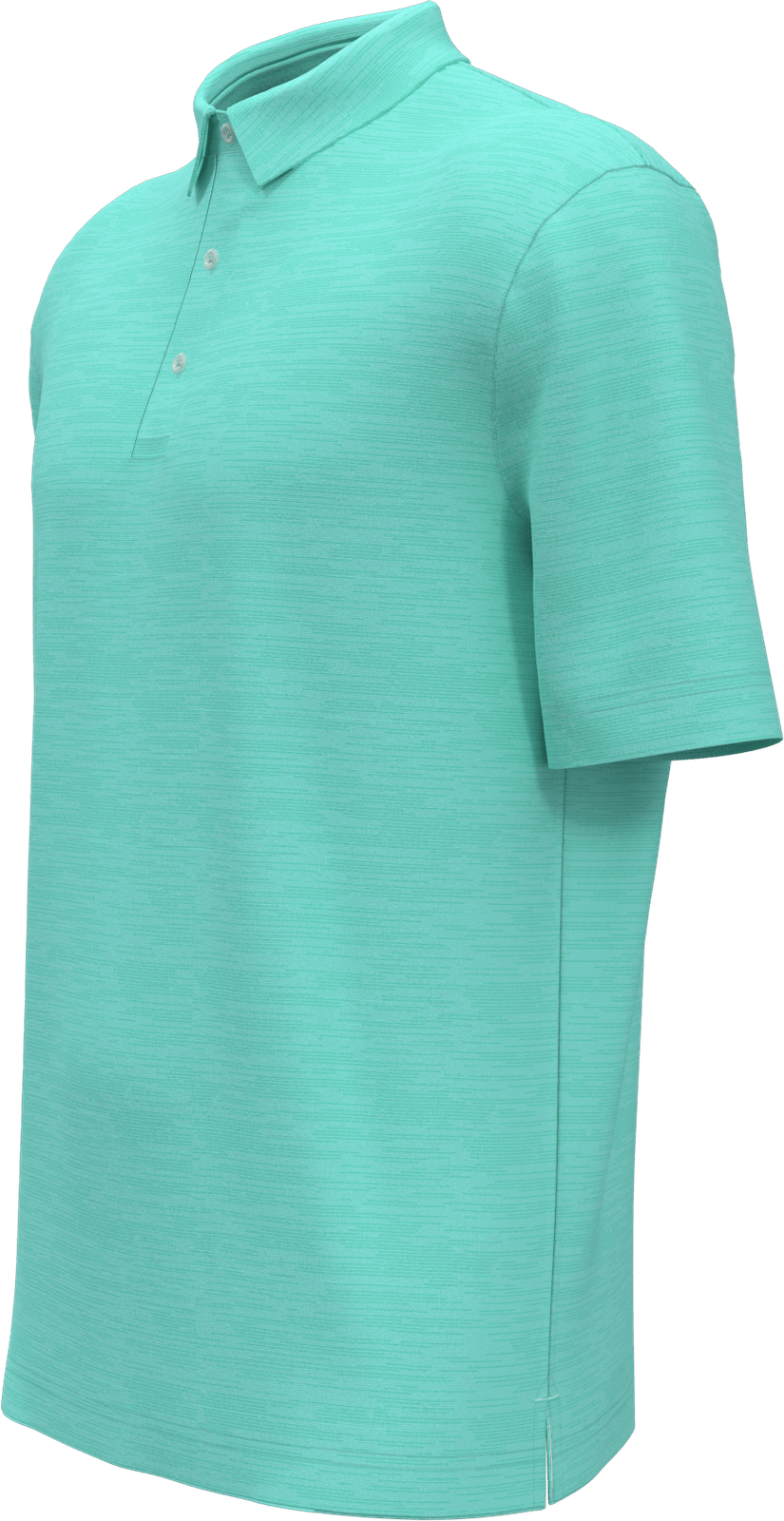 Callaway Golf Cgm737 Broken Strpe Polo - Aruba Blue