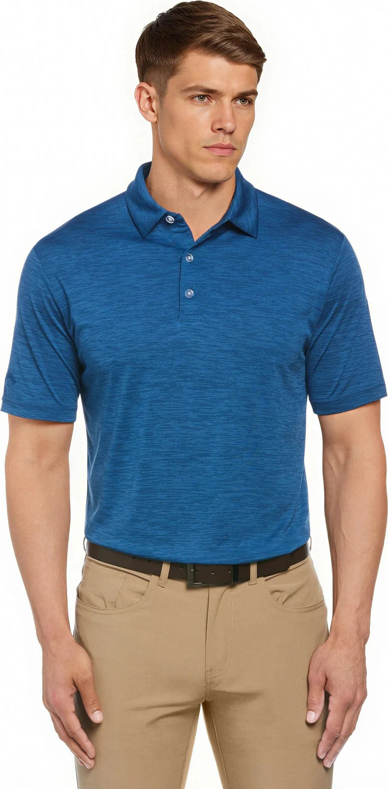 Callaway Golf Cgm737 Broken Strpe Polo - Blueberry Pancake - Adult s