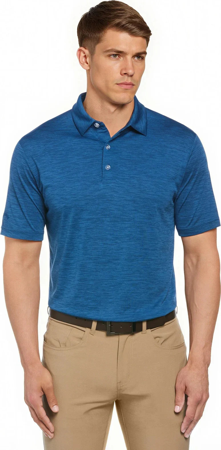 Callaway Golf Cgm737 Broken Strpe Polo - Blueberry Pancake
