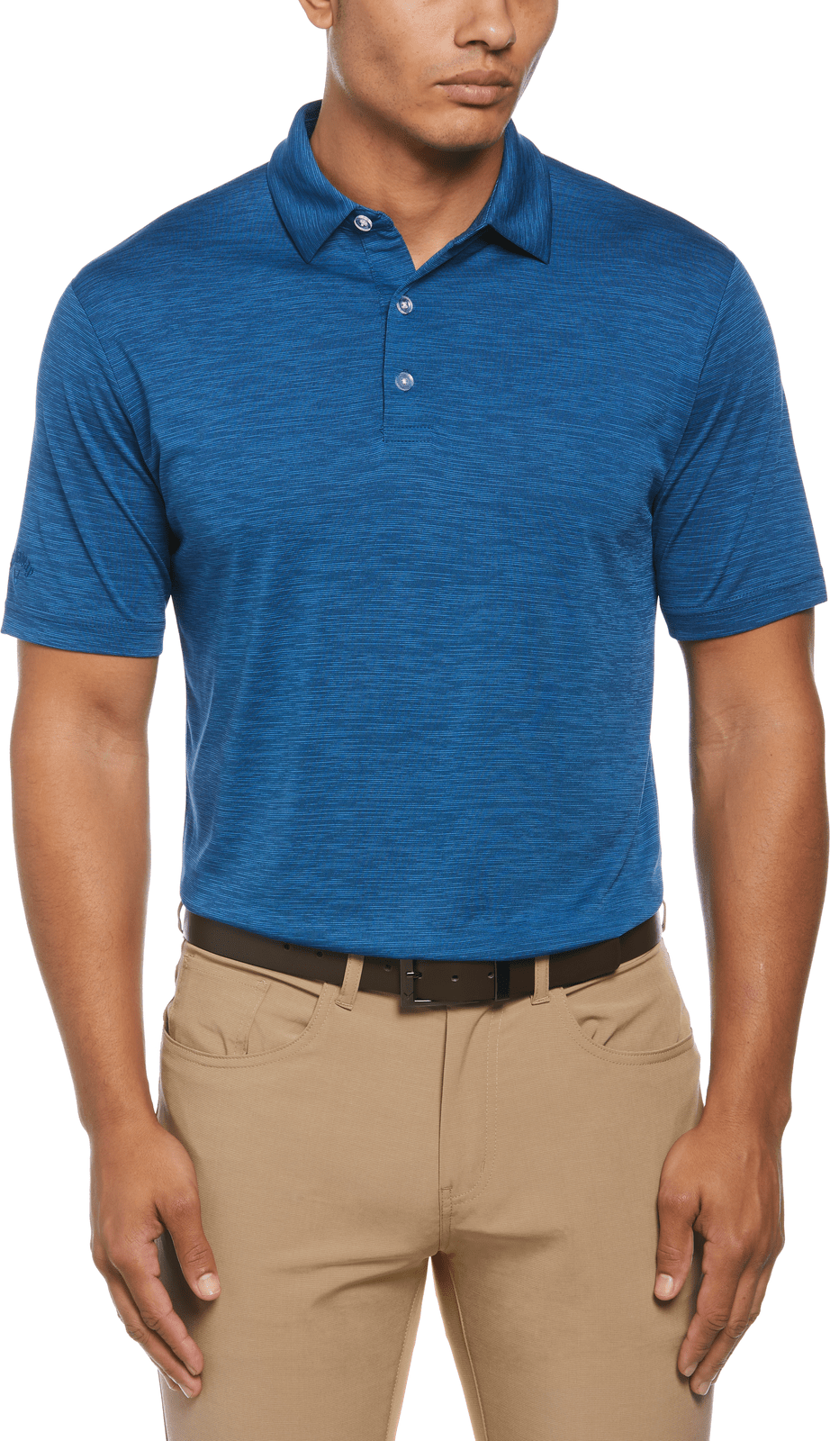 Callaway Golf Cgm737 Broken Strpe Polo - Blueberry Pancake