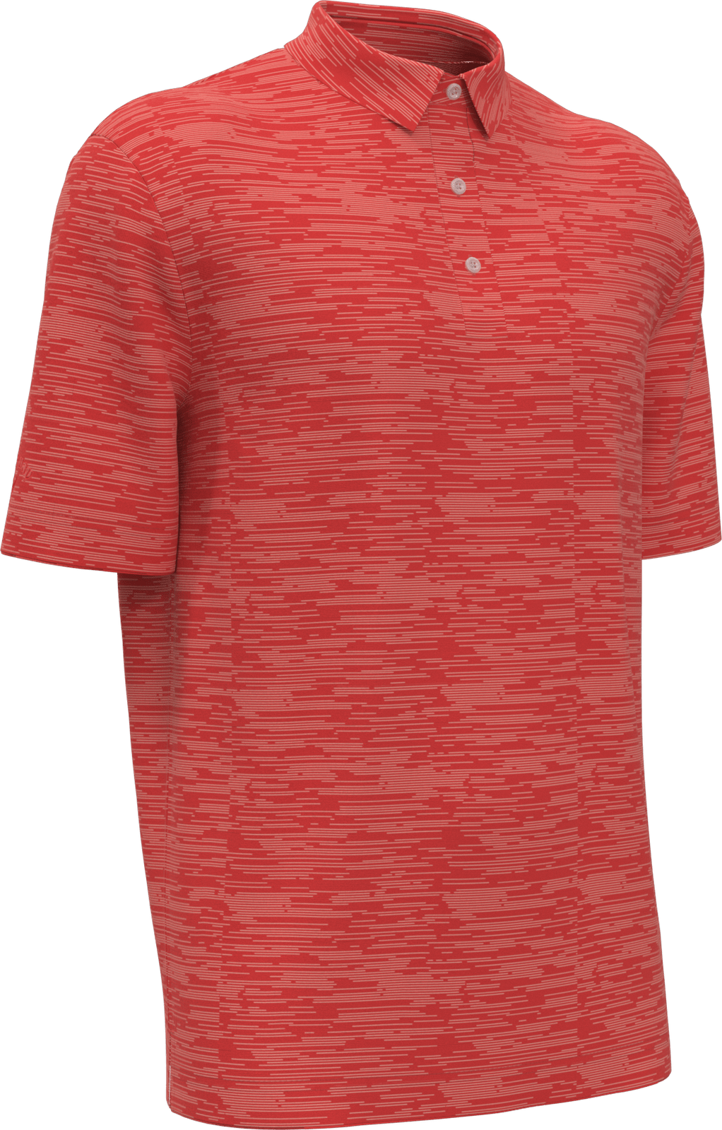 Callaway Golf Cgm737 Broken Strpe Polo - Cayenne