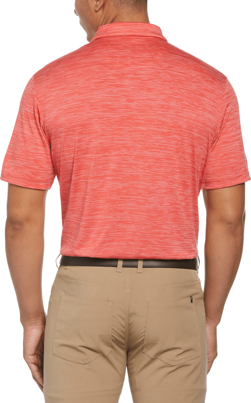 Callaway Golf Cgm737 Broken Strpe Polo - Cayenne