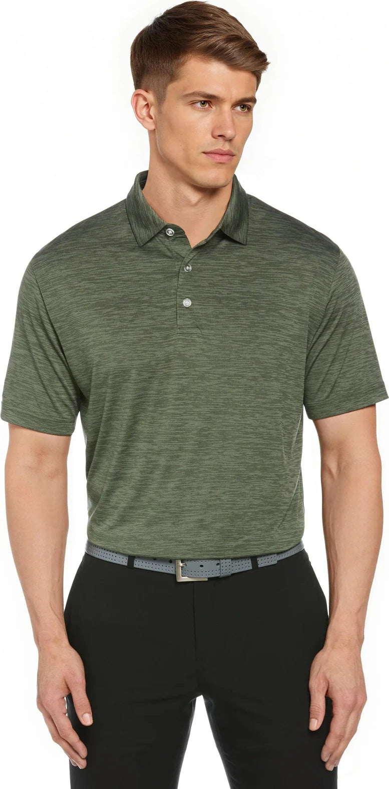 Callaway Golf Cgm737 Broken Strpe Polo - Hedge Green - Adult s